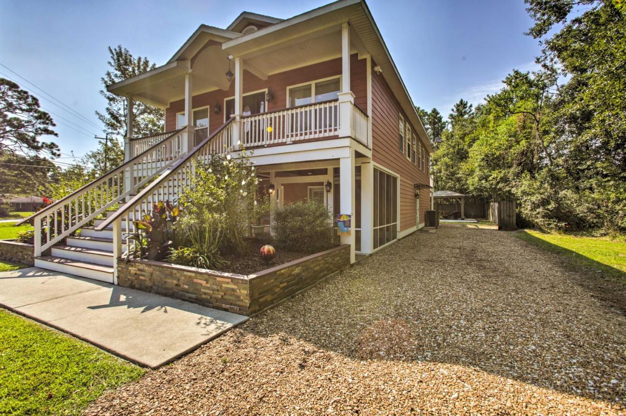 Waveland Family House, 4-Minute Drive To The Beach Esterno foto